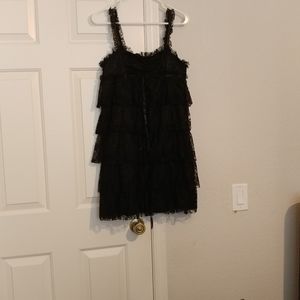 Lacey tiered dress